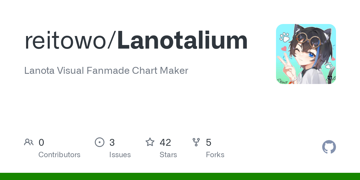 GitHub - reitowo/Lanotalium: Lanota Visual Fanmade Chart Maker