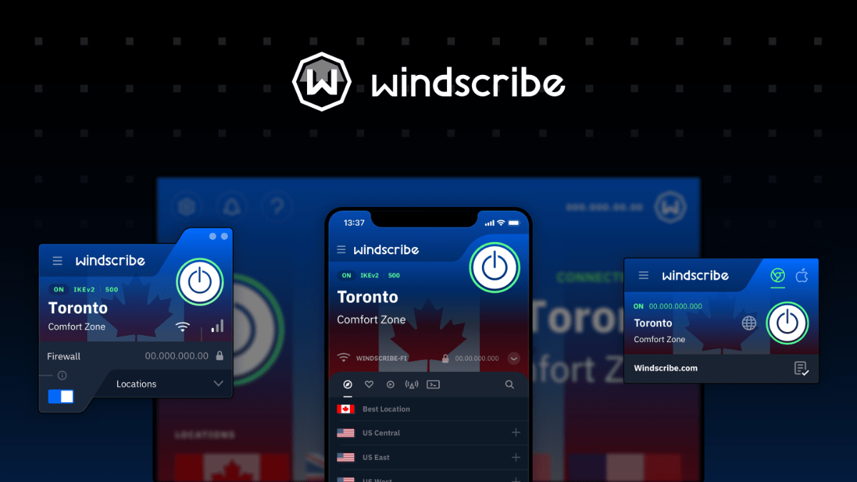 Windscribe - Free VPN and Ad Block